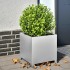 Jardinera de acero galvanizado 40x40x40