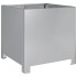 Jardinera de acero galvanizado 40x40x40