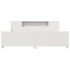 Cama sin colchón madera maciza de pino blanca 180x200