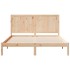 Cama extralarga sin colchón madera maciza 140x210