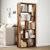 Librería divisora madera ingeniería envejecida 67x25x161,5