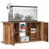 Soporte para acuario madera ingeniería envejecida 121x41x58