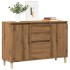 Aparador de madera de ingeniería roble artisan 102x35x70