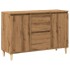 Aparador de madera de ingeniería roble artisan 102x35x70