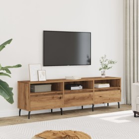 Mueble de TV madera de ingeniería roble artisan 150x30x44,5