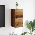 Muebles de pared para TV 2 uds madera envejecida 30,5x30x30