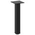 Patas para mesa de centro 4 uds acero negro 42-44