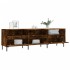 Mueble de TV madera contrachapada roble ahumado 150x30x44,5