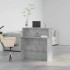 Mostrador de recepción gris hormigón 100x50x103,5