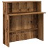 Mostrador de recepción madera vieja 100x50x103,5