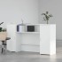 Mostrador de recepción blanco 180x50x103,5 cm madera