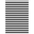 Estor cebra negro 155x200 cm tejido ancho 150,9 cm