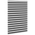 Estor cebra negro 155x200 cm tejido ancho 150,9 cm