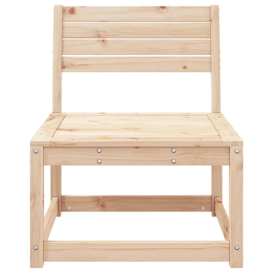 Sofá de jardín madera maciza de