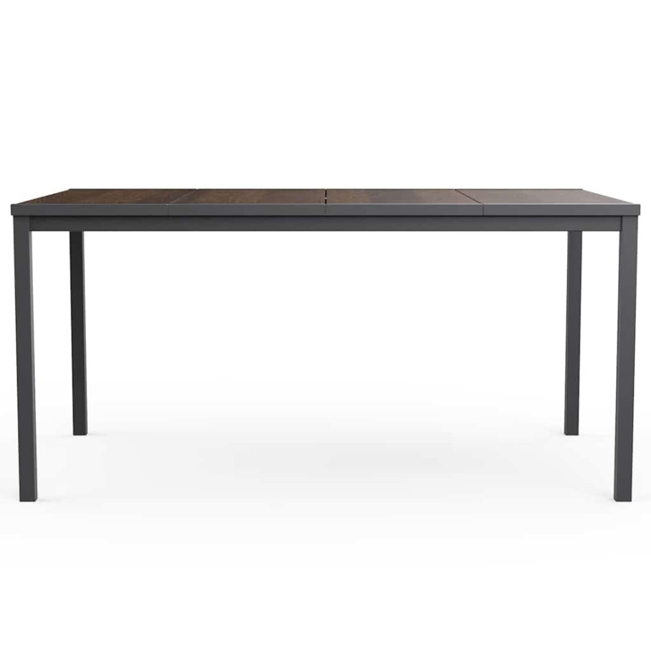 Mesa Keter Signature Porto 160 cm - Madera de fresno y acero