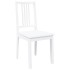 Sillas de comedor 2 unidades madera maciza de caucho