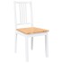 Sillas de comedor 2 unidades madera maciza de caucho