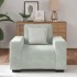Sillón sofá gris claro 60 cm