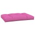 Cojín para palés tela rosa 120x80x12