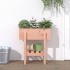 Jardinera madera maciza de abeto Douglas 62x30x69