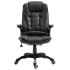 Silla de oficina de cuero sintético