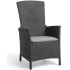 Keter Silla de jardín reclinable Vermont grafito