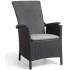 Keter Silla de jardín reclinable Vermont grafito