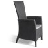 Keter Silla de jardín reclinable Vermont grafito