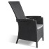 Keter Silla de jardín reclinable Vermont grafito