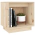 Mesitas de noche 2 uds madera maciza de pino 40x30x40