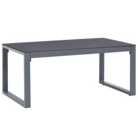 Mesa de centro de aluminio 90x50x40