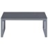 Mesa de centro de aluminio 90x50x40