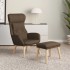 Sillón de relax con taburete tela