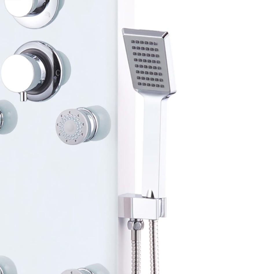 Panel ducha de vidrio 25x44,6x130 cm