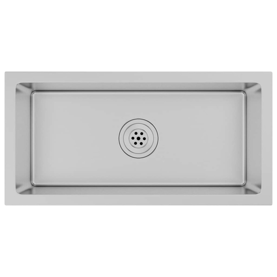 Fregadero de cocina hecho a mano acero