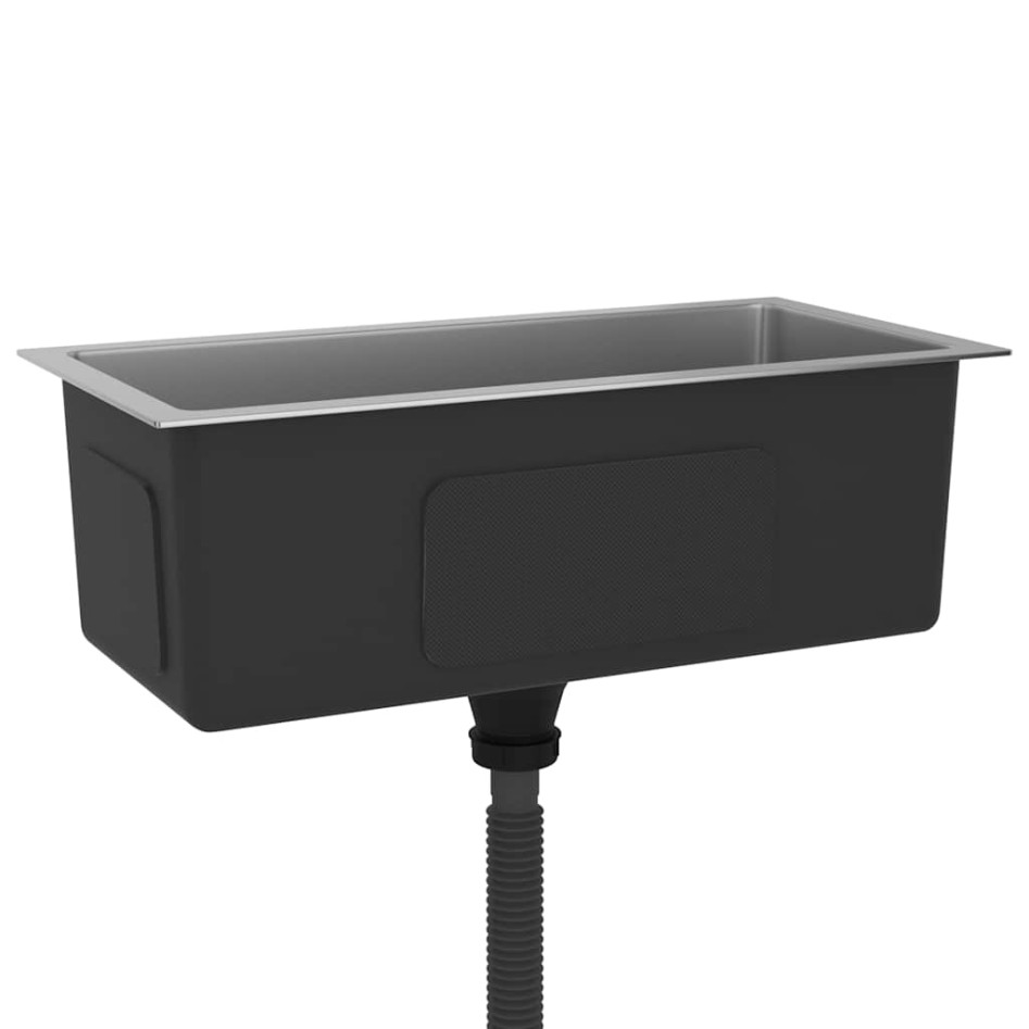 Fregadero de cocina hecho a mano acero