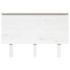 Cabecero de cama madera maciza de pino blanco 124x6x82,5