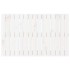 Cabecero de cama pared madera maciza pino blanco 95,5x3x60