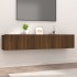 Muebles de TV 2 uds madera ingeniería roble marrón 80x30x30