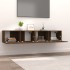 Muebles de TV 2 uds madera ingeniería roble marrón 80x30x30