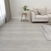 Lamas para suelo autoadhesivas 55 uds PVC gris claro 5,11 m²