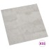 Lamas para suelo autoadhesivas 55 uds PVC gris claro 5,11