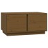 Mesa de centro madera maciza de pino marrón miel 80x50x40