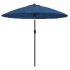 Sombrilla de jardín con palo de aluminio azul azure 270