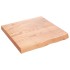 Estante pared madera roble tratada marrón claro 60x60x(2-6)