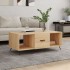 Mesa de centro madera contrachapada roble Sonoma 102x50x40
