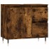 Armario de baño madera contrachapada roble ahumado 65x33x60
