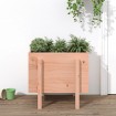 Jardinera de madera maciza de abeto Douglas 62x50x57 cm