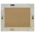 Espejo de pared estilo barroco plateado 60x40