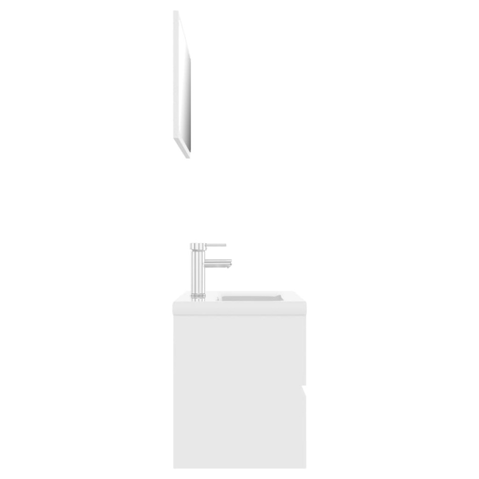 Juego de muebles de baño madera de ingeniería